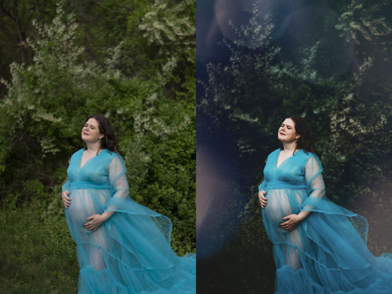 What is a magical maternity photo edit? | Photo editor Fairfax County
